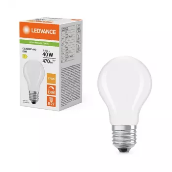 OSRAM LED Classic A 40 Filament DIM P 3.4W 827 mat dimbare LED-lamp