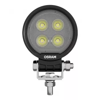 Osram ROUND WL VX80-WD LED-werklamp, 10W, 12/24V, 800lm, 6000K, breedstralend, IP67, ECE R10, DT-stekker, 80mm
