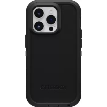 OtterBox Defender Series XT achterzijde cover voor Apple iPhone 14 Pro – zwart, MagSafe-compatibel, robuuste bescherming 77-89121