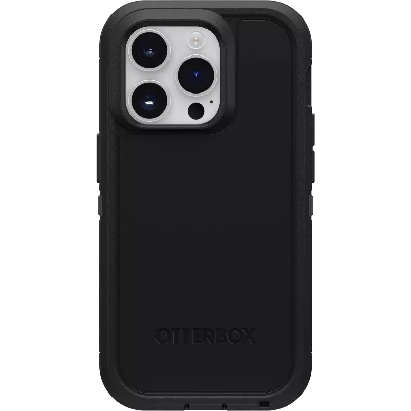 OtterBox Defender Series XT achterzijde cover voor Apple iPhone 14 Pro – zwart, MagSafe-compatibel, robuuste bescherming 77-89121