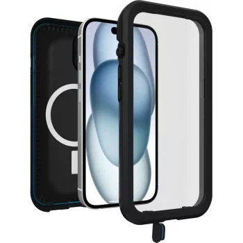 OtterBox FRE MagSafe beschermhoes voor Apple iPhone 15 - zwart