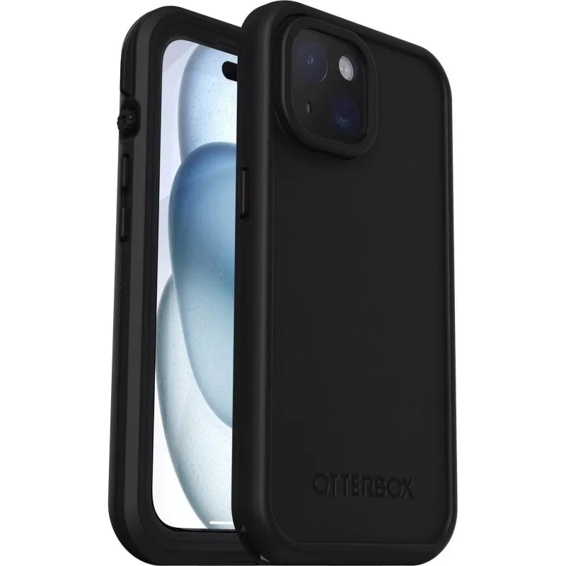OtterBox FRE MagSafe beschermhoes voor Apple iPhone 15 - zwart