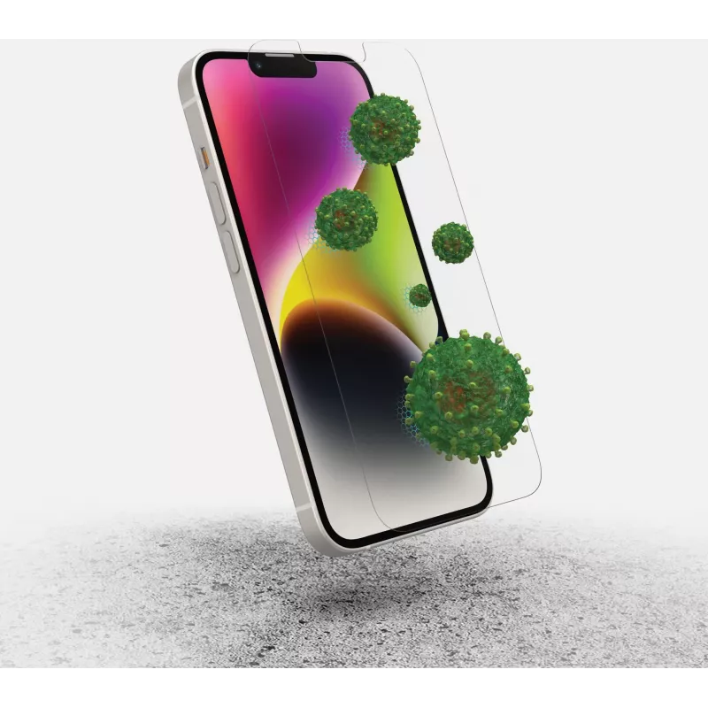 OtterBox Premium Glass Antimicrobial Screen Protector voor iPhone 14/13/13 Pro - Clear