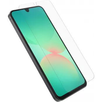 OtterBox Premium displayschermfolie van gehard glas voor Samsung Galaxy A26 – 9H hardheid, transparant, kras- en splintervast, vingerafdrukbestendig, eenvoudige installatie 77-97718