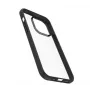OtterBox React hoes voor Apple iPhone 15 Pro, transparant/zwart