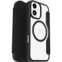 OtterBox React Folio MagSafe Series Case voor Apple iPhone 17 - Black Crystal (transparant/zwart)