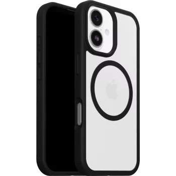 OtterBox React MagSafe case voor Apple iPhone 17 - clear/zwart
