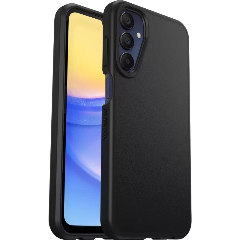 OtterBox React Series achterkantcover voor Samsung Galaxy A15 5G - zwart
