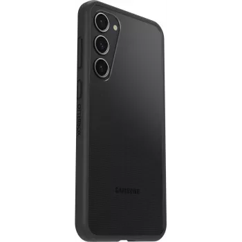 OtterBox React Series achterzijde cover voor Samsung Galaxy S23+ - antimicrobieel, Black Crystal 77-91304