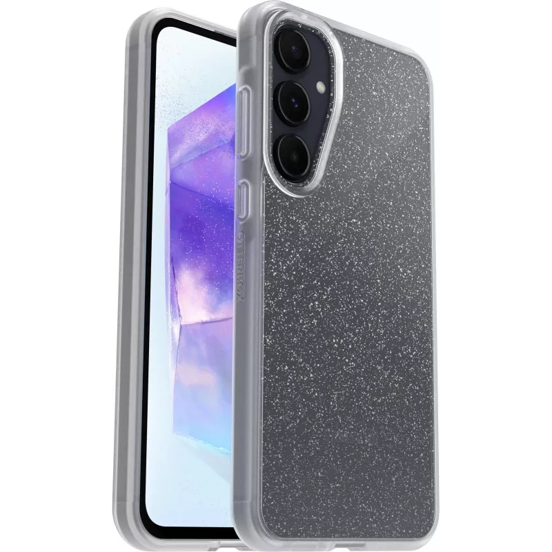 OtterBox React Series hoes voor Samsung Galaxy A55 5G - Stardust (transparant) 77-95411
