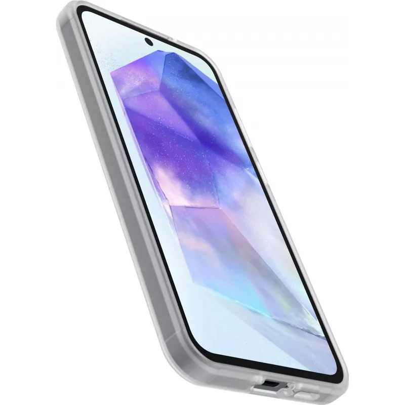 OtterBox React Series hoes voor Samsung Galaxy A55 5G - Stardust (transparant) 77-95411