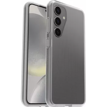OtterBox React Series case voor Samsung Galaxy S24 – helder transparant, ultradunne beschermhoes voor de achterkant