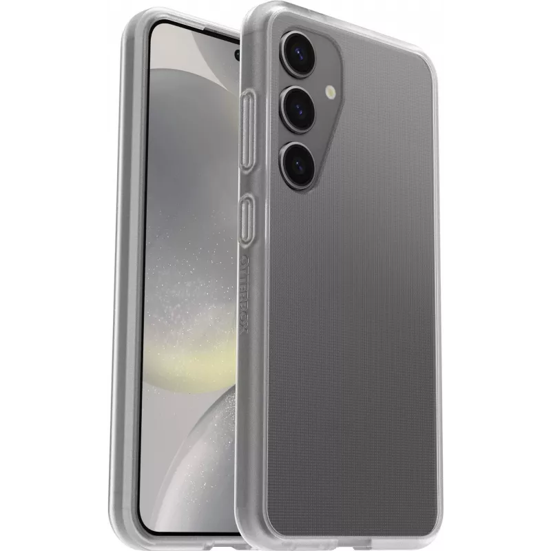 OtterBox React Series case voor Samsung Galaxy S24 – helder transparant, ultradunne beschermhoes voor de achterkant