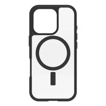 OtterBox React Series MagSafe hoesje voor Apple iPhone 16 Pro - Zwart Kristalhelder 77-96252
