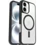 OtterBox React Series MagSafe Case voor iPhone 16 - Black Crystal (transparant/zwart)