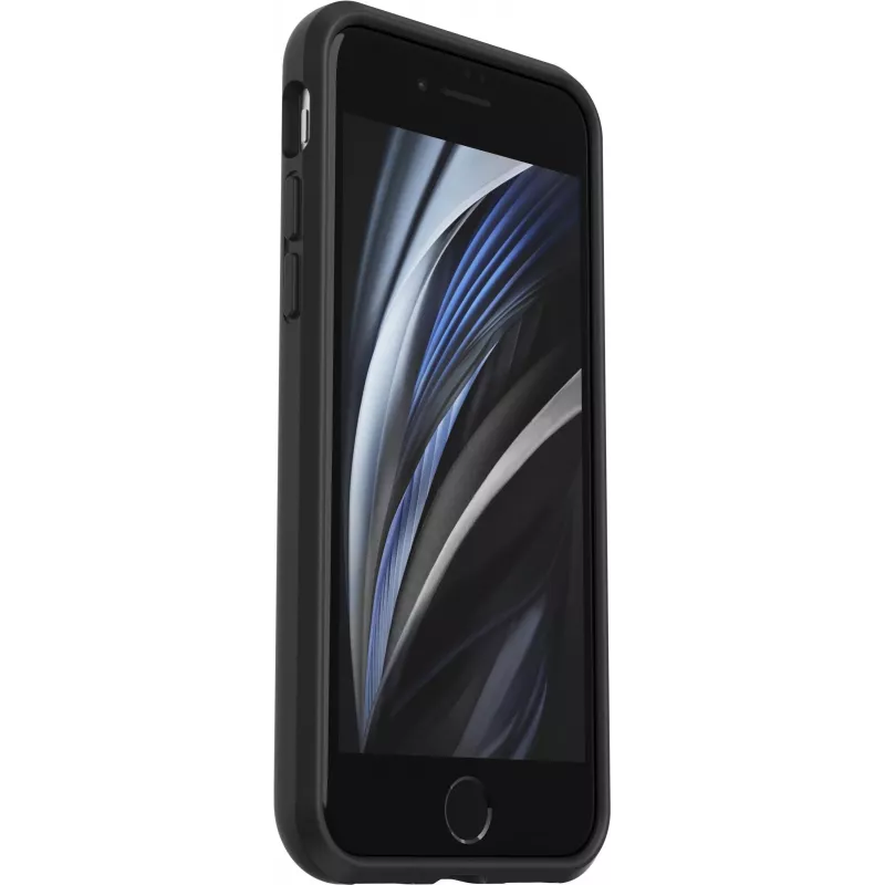 OtterBox React Series Achtercover voor mobiele telefoon - Black Crystal - voor Apple iPhone 7, 8, SE (2nd Gen), SE (3rd Gen)