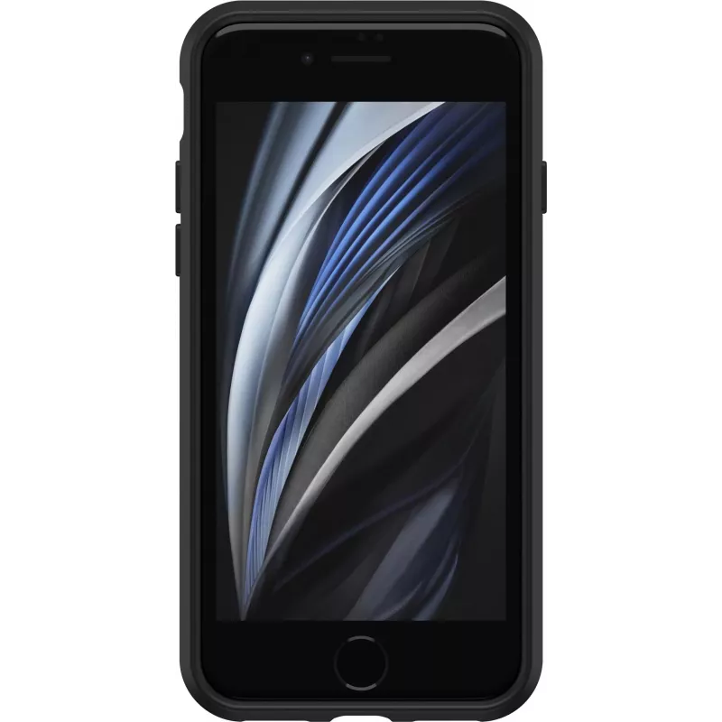 OtterBox React Series Achtercover voor mobiele telefoon - Black Crystal - voor Apple iPhone 7, 8, SE (2nd Gen), SE (3rd Gen)