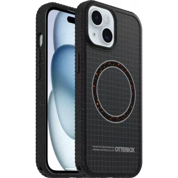 OtterBox Sole Series mobiele telefoonhoes met MagSafe - stof - Midnight Circle (zwart)