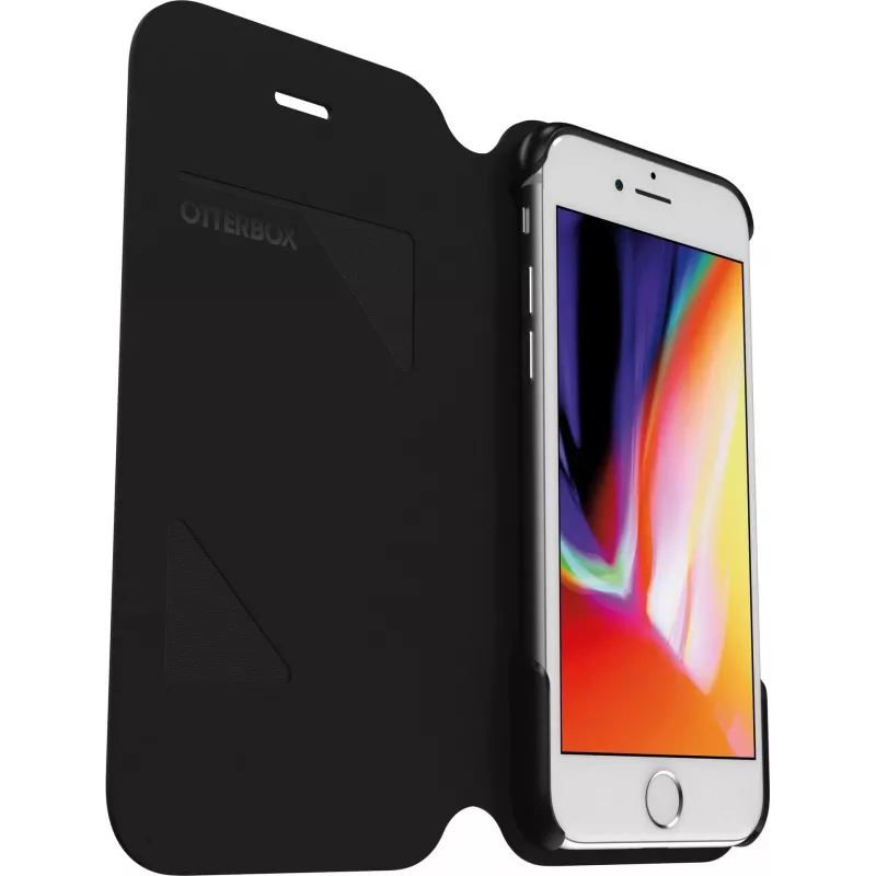 OtterBox Strada Series flip-hoesje voor Apple iPhone 6/6s/7/8/SE (2e & 3e gen) - zwart