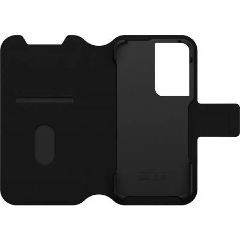 OtterBox Strada Series Via foliohoes voor Samsung Galaxy S22 - Black Night 77-86603