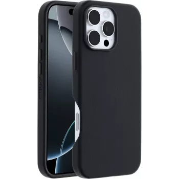 OtterBox Symmetry Cactus Leather Case voor Apple iPhone 16 Pro Max Noir Ash-Black
