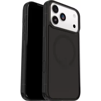 OtterBox Symmetry Clear MagSafe Series Case met camerabedieningstoets voor Apple iPhone 17 Pro Max - Black Mist (transparant)