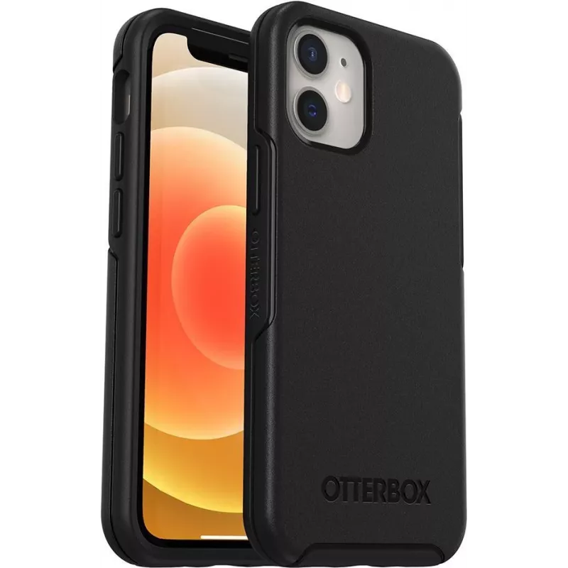 OtterBox Symmetry Series hoesje voor Apple iPhone 12 / 12 Pro – zwart 77-66197