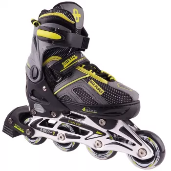 Outrace Flash Boy PW-126B-79 verstelbare kinder-inlineskates zwart blauw