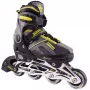 Outrace Flash Boy PW-126B-79 verstelbare kinder-inlineskates zwart blauw