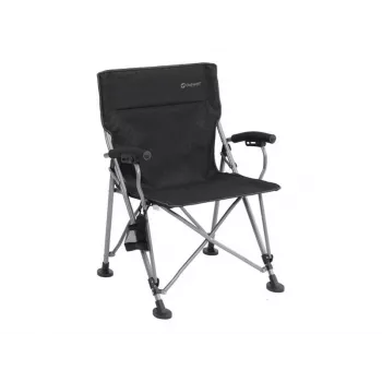 Outwell Campo campingstoel 125 kg zwart/grijs