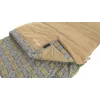 Outwell Commodore slaapzak 225 x 85 cm 9/5/-8 °C met los kussen 2-weg auto-lock L-vormige rits