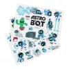 Paladone AstroBot Koelkastmagneten - 34-delige magneetset, 3 vellen, Space-robot-design