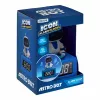 Paladone AstroBot Icon alarmklok - grijs/wit digitale LCD-robotwekker met snoozefunctie