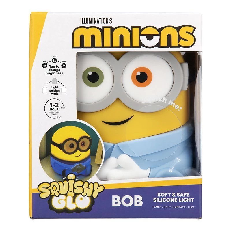Paladone Bob SquishyGlo siliconenlamp oplaadbaar - SpongeBob Schwammkopf sfeerlamp