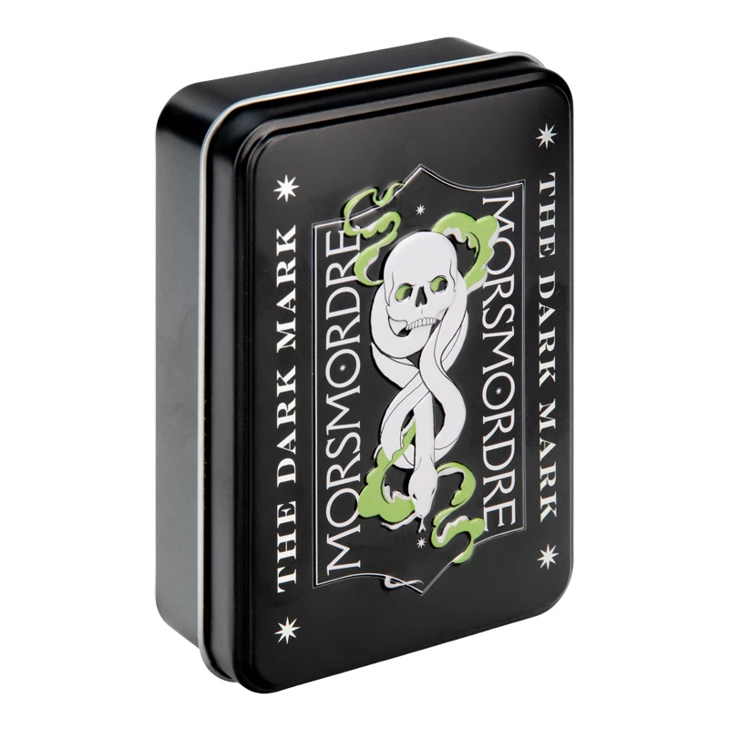 Paladone Harry Potter Dark Arts speelkaarten in metalen blik