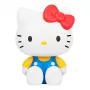 Paladone Hello Kitty spaarpot in vorm - keramische muntbox, officiële Sanrio merchandise, wit/roze/zwart, 13,5 x 13,5 x 16,5 cm