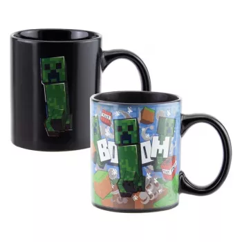 Paladone Minecraft Creeper warmteveranderende mok