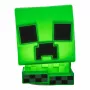 Paladone Minecraft Creeper SquishyGlo siliconenlamp oplaadbaar – dimbaar groen LED-nachtlampje met 3 helderheidsniveaus en Micro-USB-lading