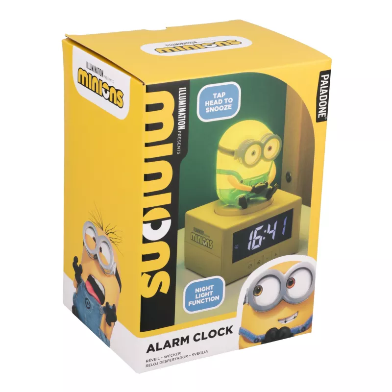 Paladone Minions Icon wekker - digitaal LED, USB-gevoed, snooze
