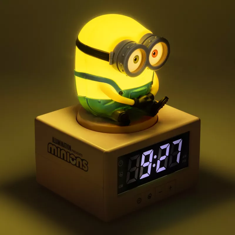 Paladone Minions Icon wekker - digitaal LED, USB-gevoed, snooze