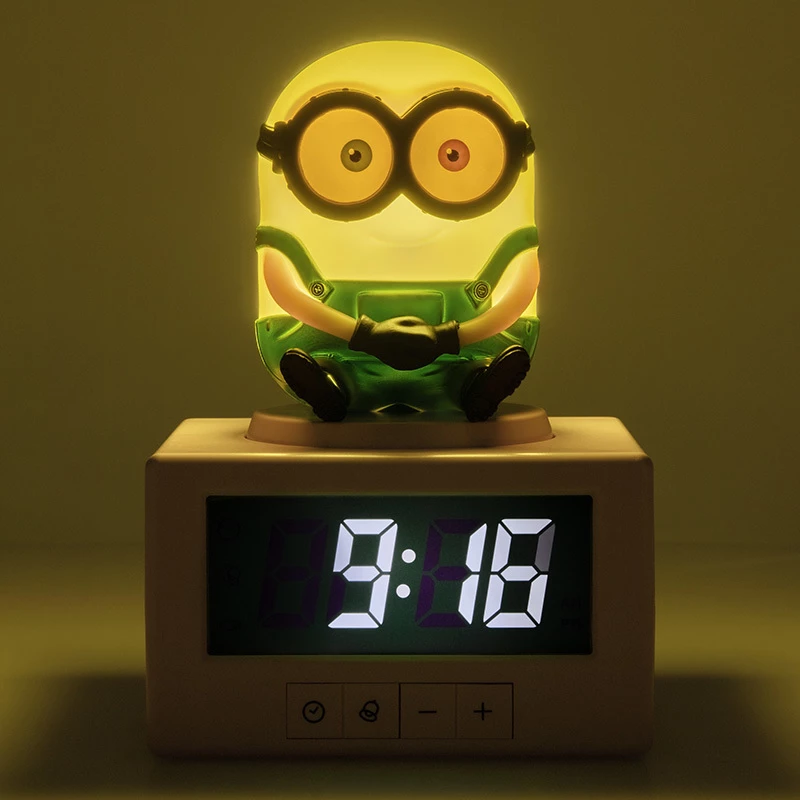 Paladone Minions Icon wekker - digitaal LED, USB-gevoed, snooze