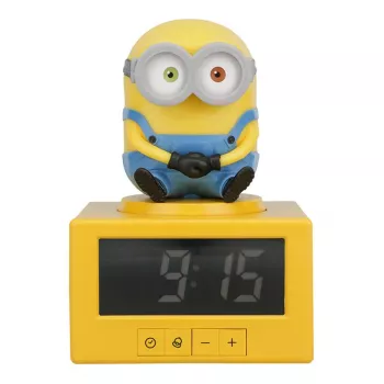 Paladone Minions Icon wekker - digitaal LED, USB-gevoed, snooze