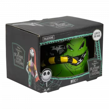 Paladone Oogie Boogie-vormige mok die in het donker oplicht