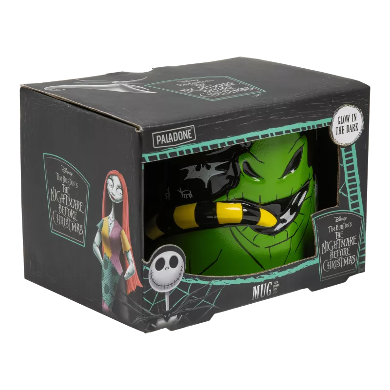 Paladone Oogie Boogie-vormige mok die in het donker oplicht