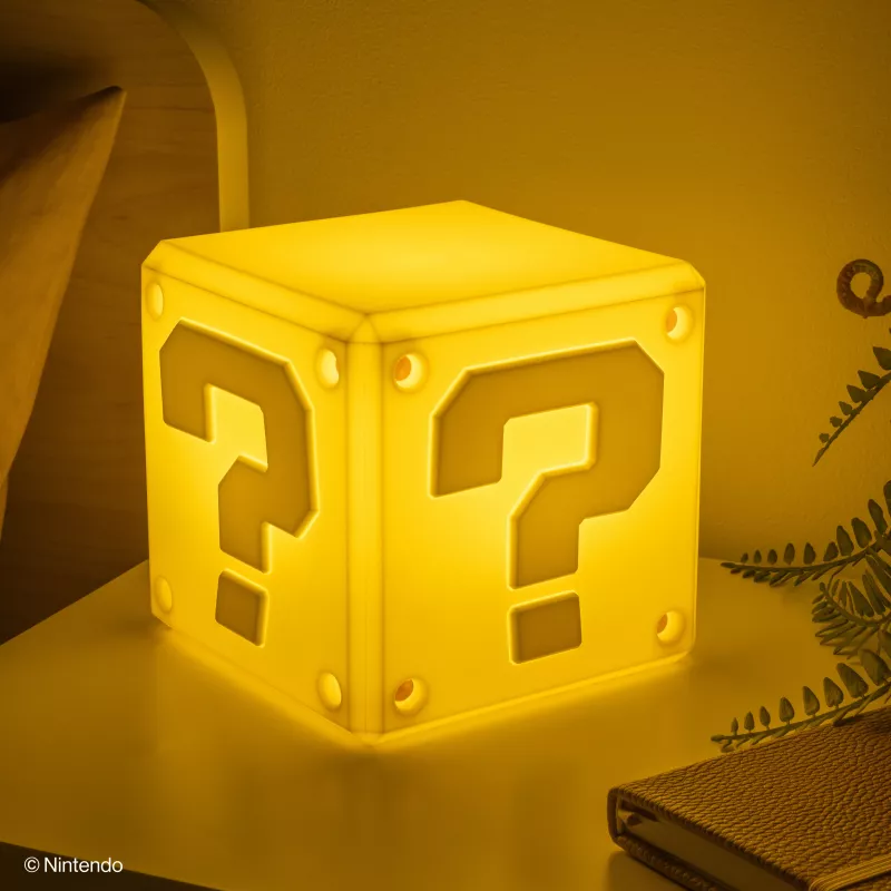 Paladone Question Block SquishyGlo Light oplaadbaar