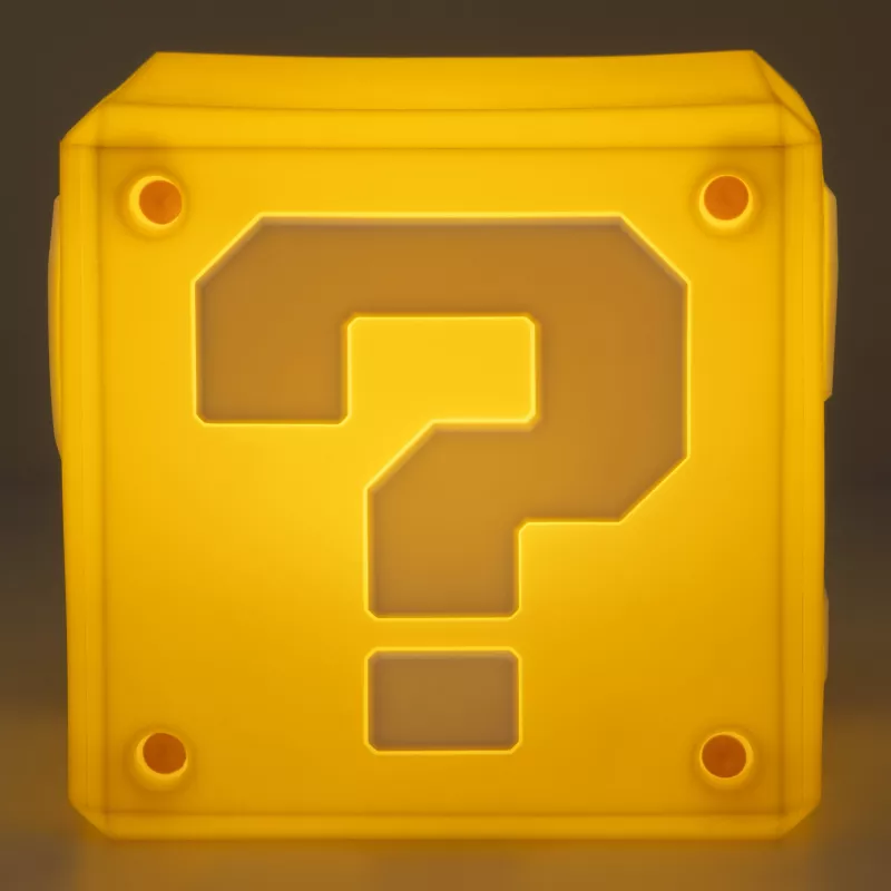 Paladone Question Block SquishyGlo Light oplaadbaar
