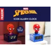 Paladone Spider-Man Icon Wekker - Digitaal LED, Rood/Zwart