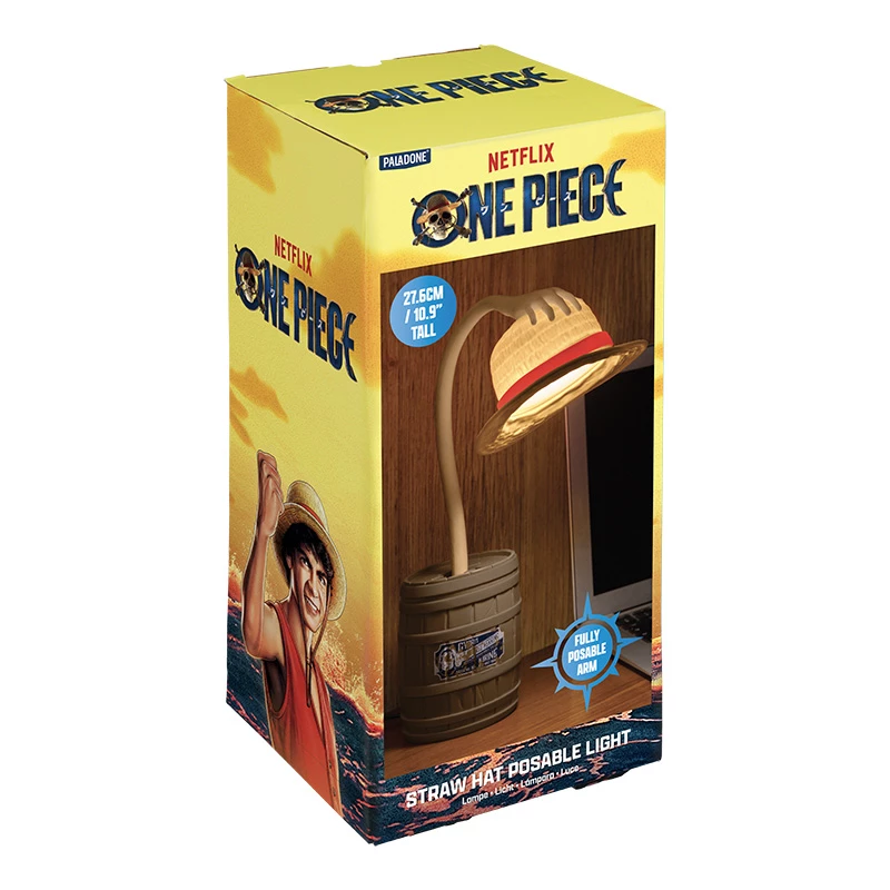 Paladone Straw Hat Posable Light - One Piece Luffy bureaulamp, USB-gevoede LED