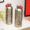 Paladone Super Mario Metal Water Bottle met Draagbeugel