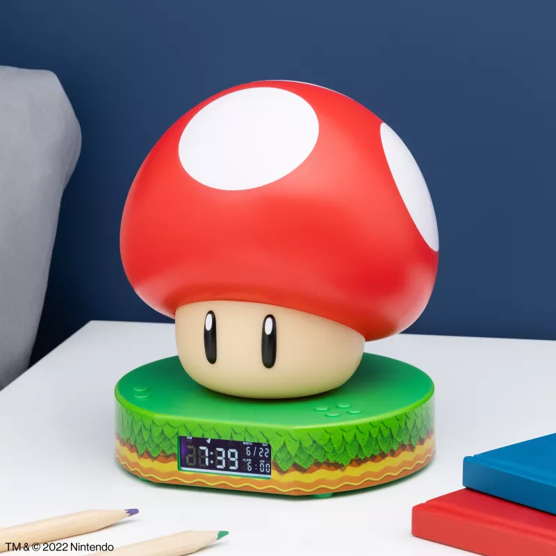 Paladone Super Mushroom digitale wekker